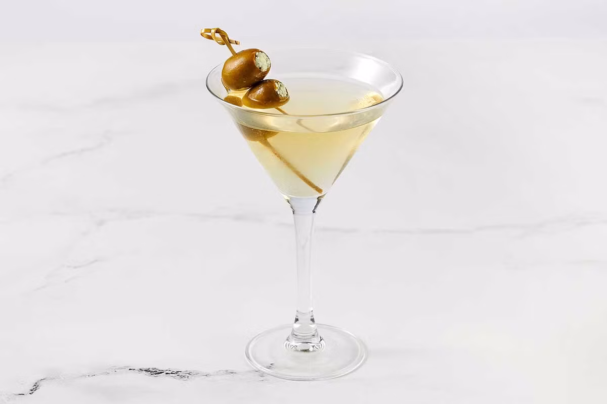 The Well-Mannered Dirty Martini - The Cheesecake Factory Menu Prices 2026
